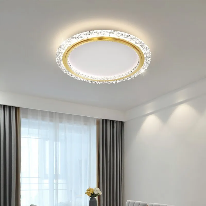 Nordic Living Room Chandeliers Luxury Creative Ring Combination Ceiling Lights Simple Modern Atmosphere Household Bedroom Lamps