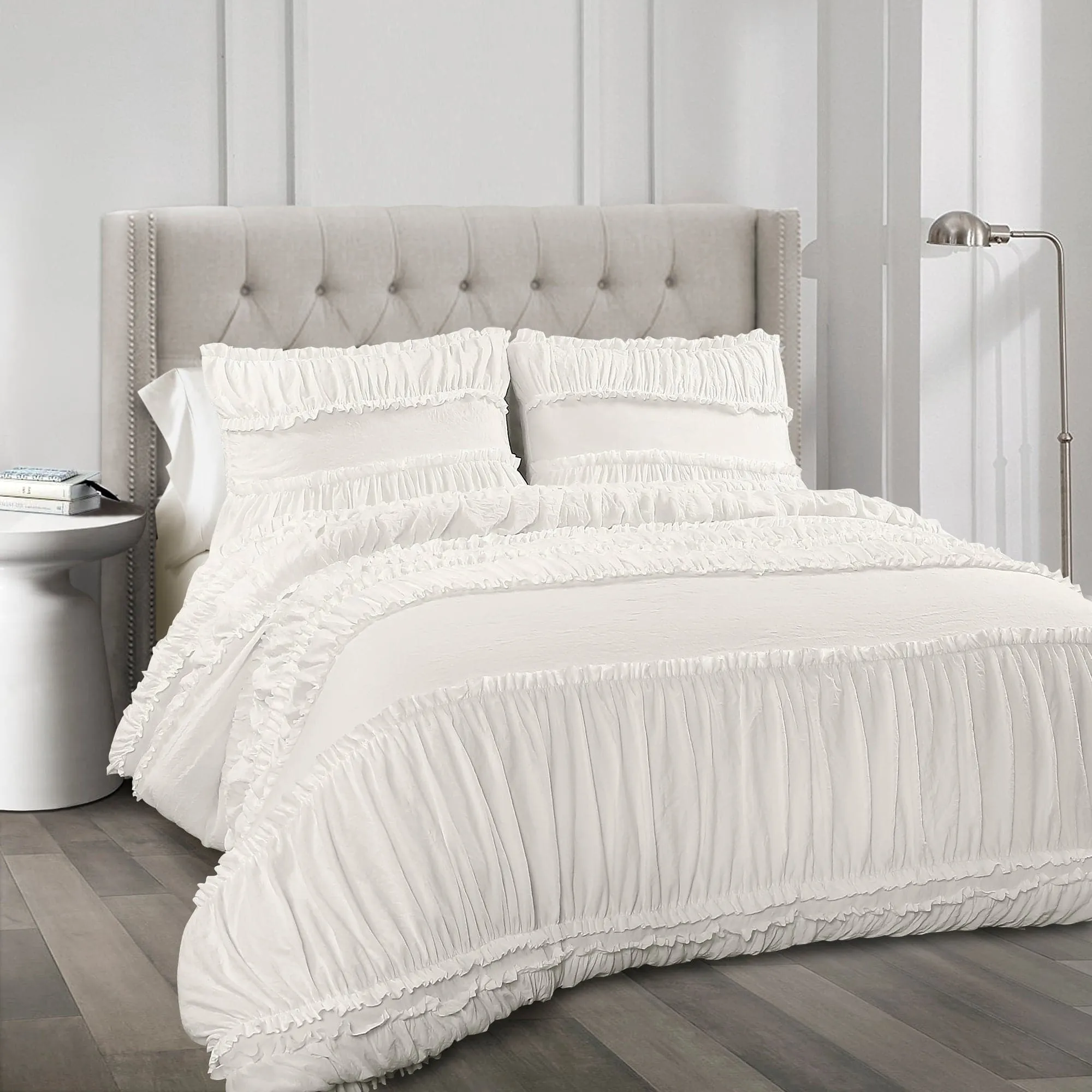 Nova Ruffle 3 Piece Comforter Set