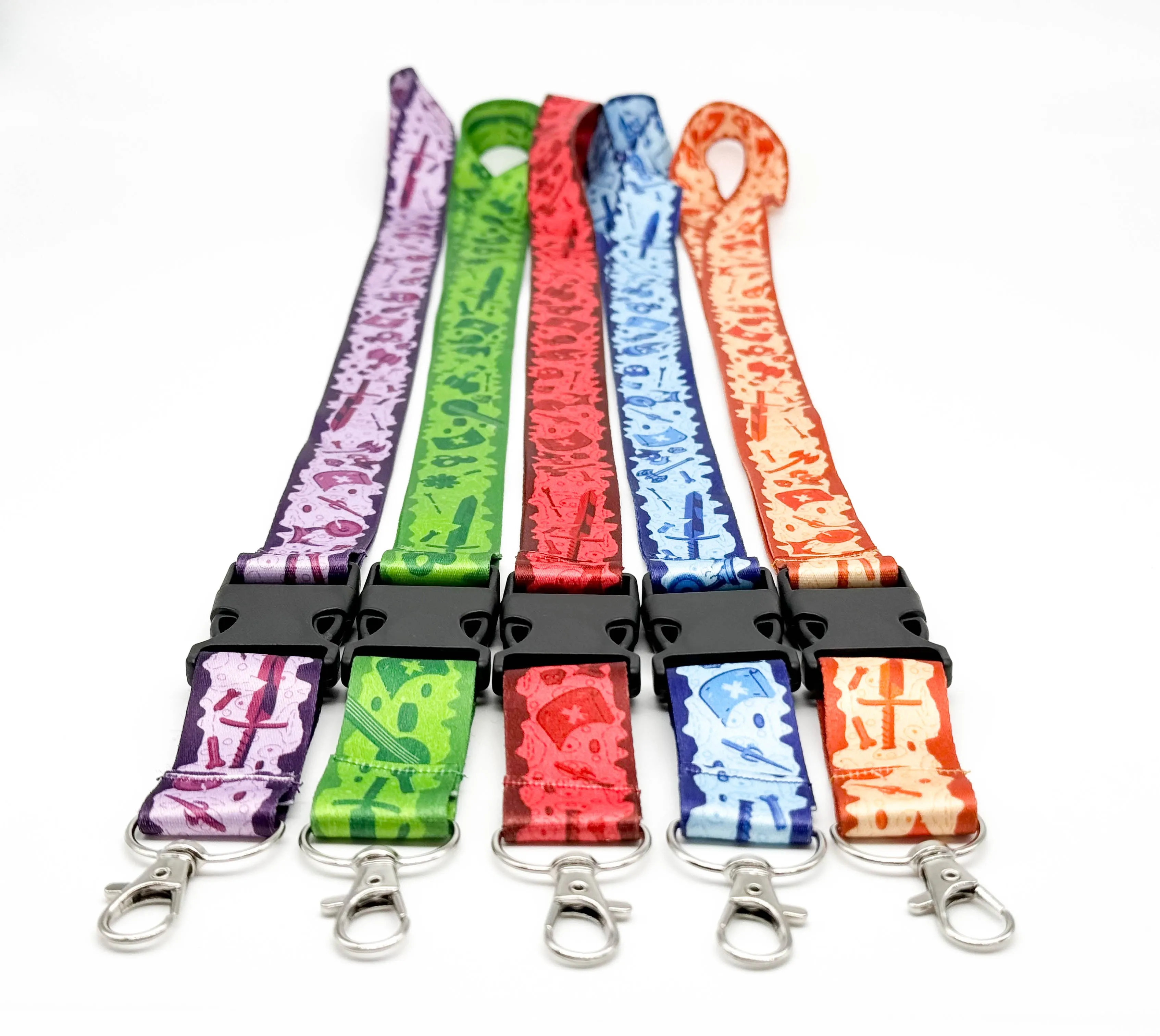 Ooze of Doom Lanyard - Purple