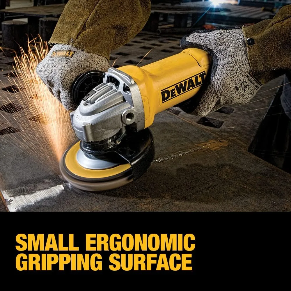 Open Box -  DeWALT DWE402W 120-Volt 4-1/2-Inch 1.8-HP Paddle Switch Small Angle Grinder