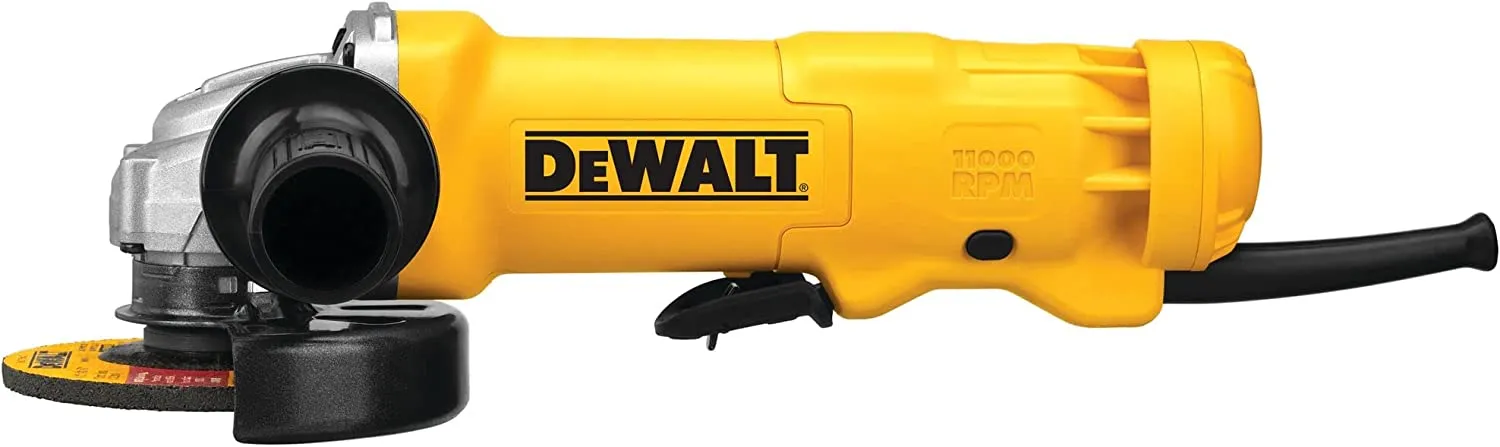 Open Box -  DeWALT DWE402W 120-Volt 4-1/2-Inch 1.8-HP Paddle Switch Small Angle Grinder