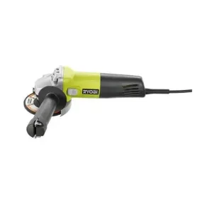 Open Box -  Ryobi 4-1/2 in 5.5-Amp Lightweight Angle Grinder 3-position handle