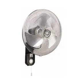 Orient Electric Wall Fan 450mm Tornado Wall- Black Metal