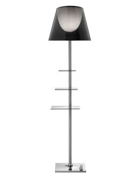 Outlet Bibliotheque Nationale floor light - Fume (Smoke)