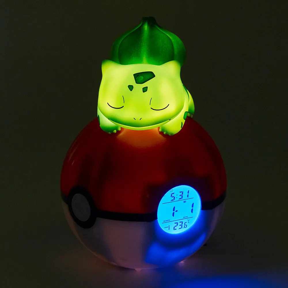 Pokémon Bulbasaur Light-Up FM Alarm Clock