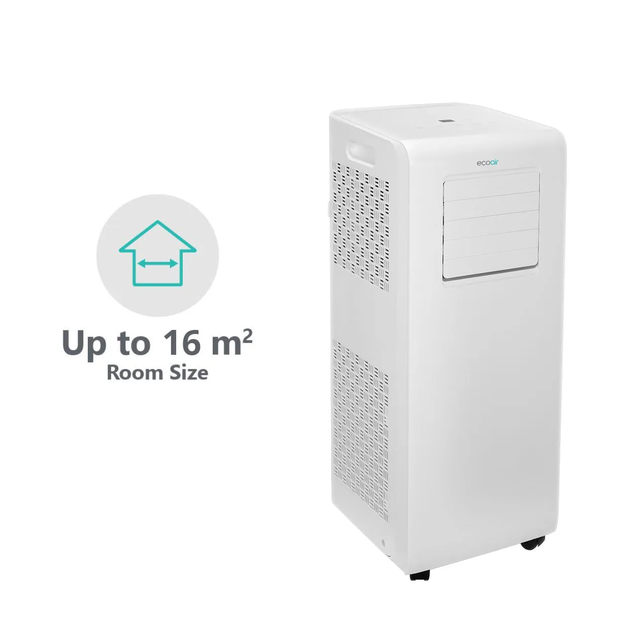 Portable Air Conditioner with Remote Control | 4-in-1  Modes | Energy Efficiency Rating Class A  | 7000 BTU Crystal MK2