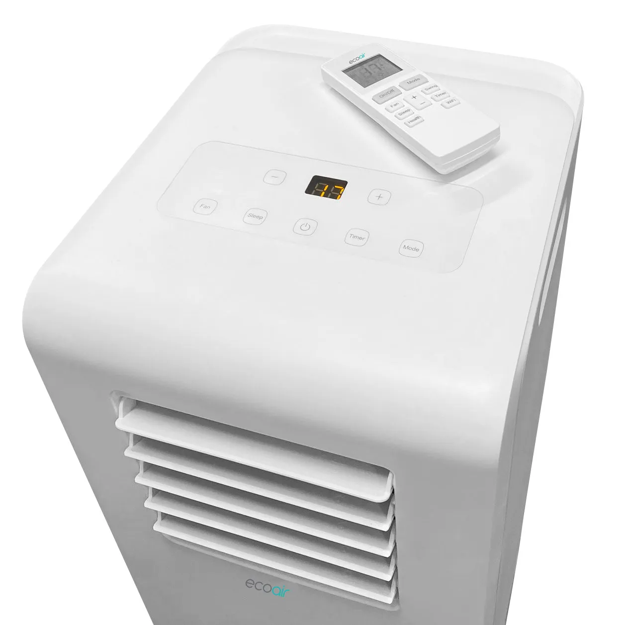 Portable Air Conditioner with Remote Control | 4-in-1  Modes | Energy Efficiency Rating Class A  | 7000 BTU Crystal MK2