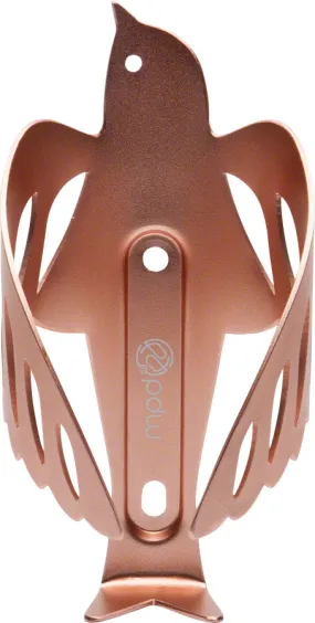 PORTLAND DESIGN WORKS SPARROW CAGE WATER BOTTLE CAGE: ROSE GOLD