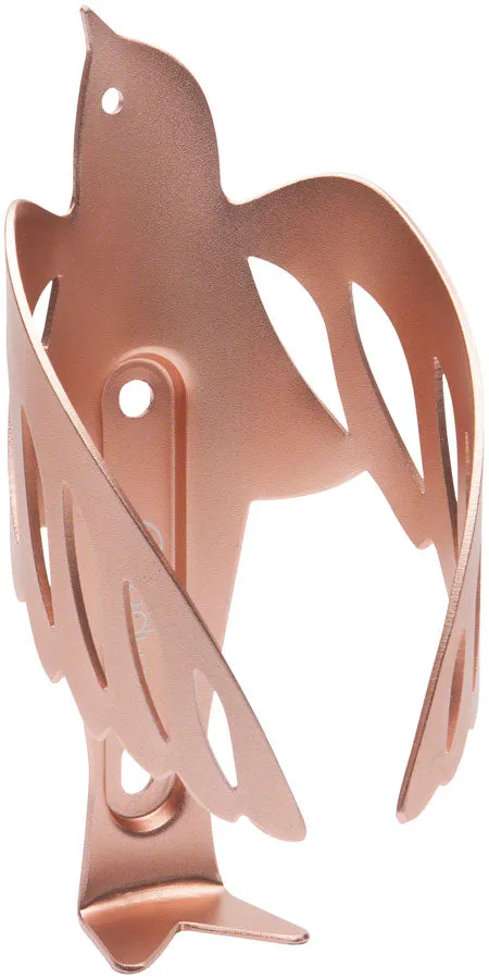 PORTLAND DESIGN WORKS SPARROW CAGE WATER BOTTLE CAGE: ROSE GOLD