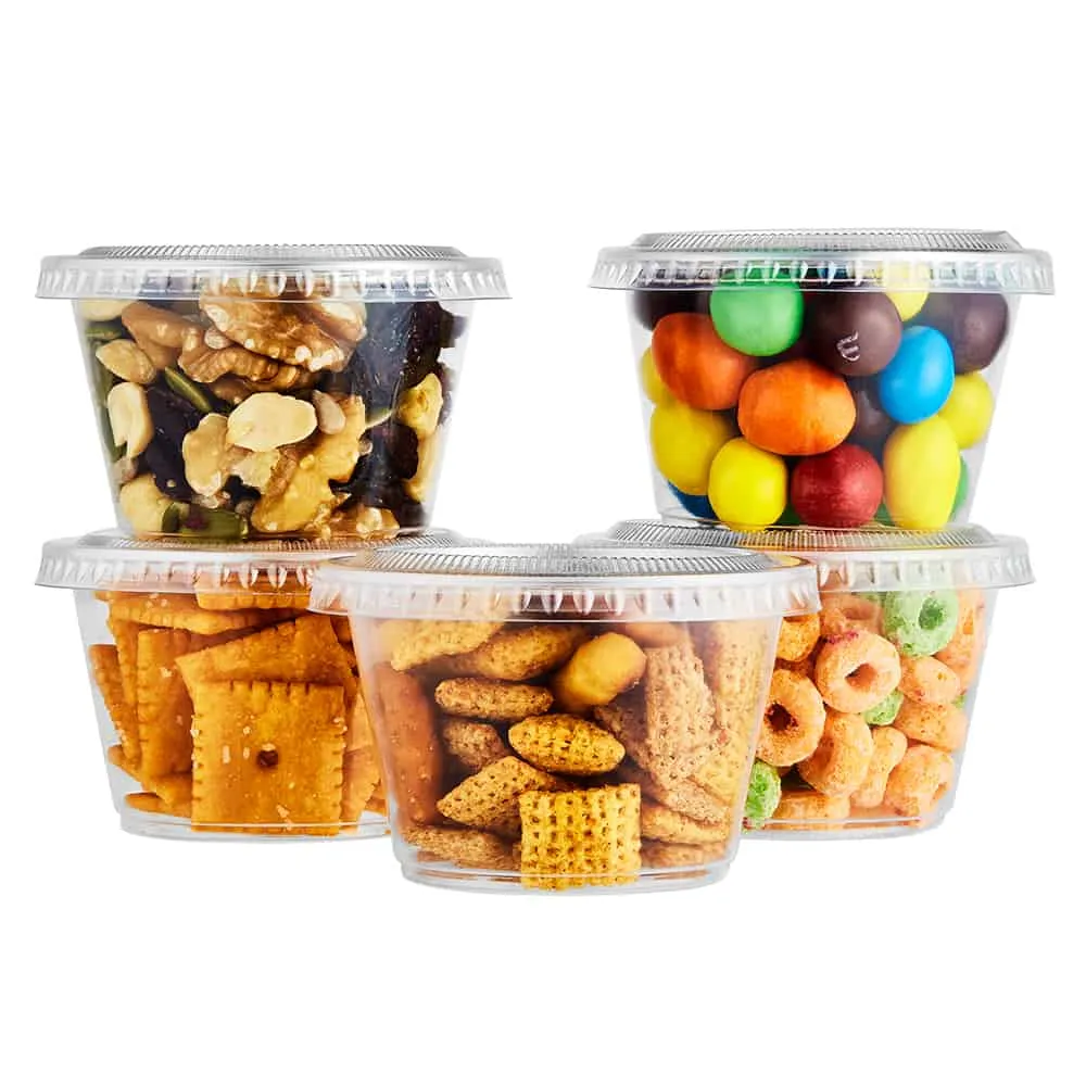 Premium Plastic Portion Cup<br/>Size Options: 2oz Portion Cup, 4oz Portion Cup, and 5.5oz Portion Cup