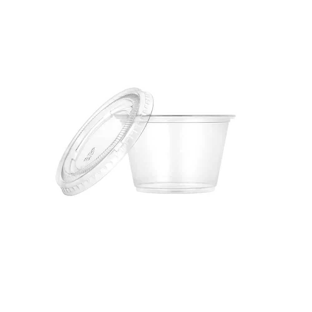 Premium Plastic Portion Cup<br/>Size Options: 2oz Portion Cup, 4oz Portion Cup, and 5.5oz Portion Cup