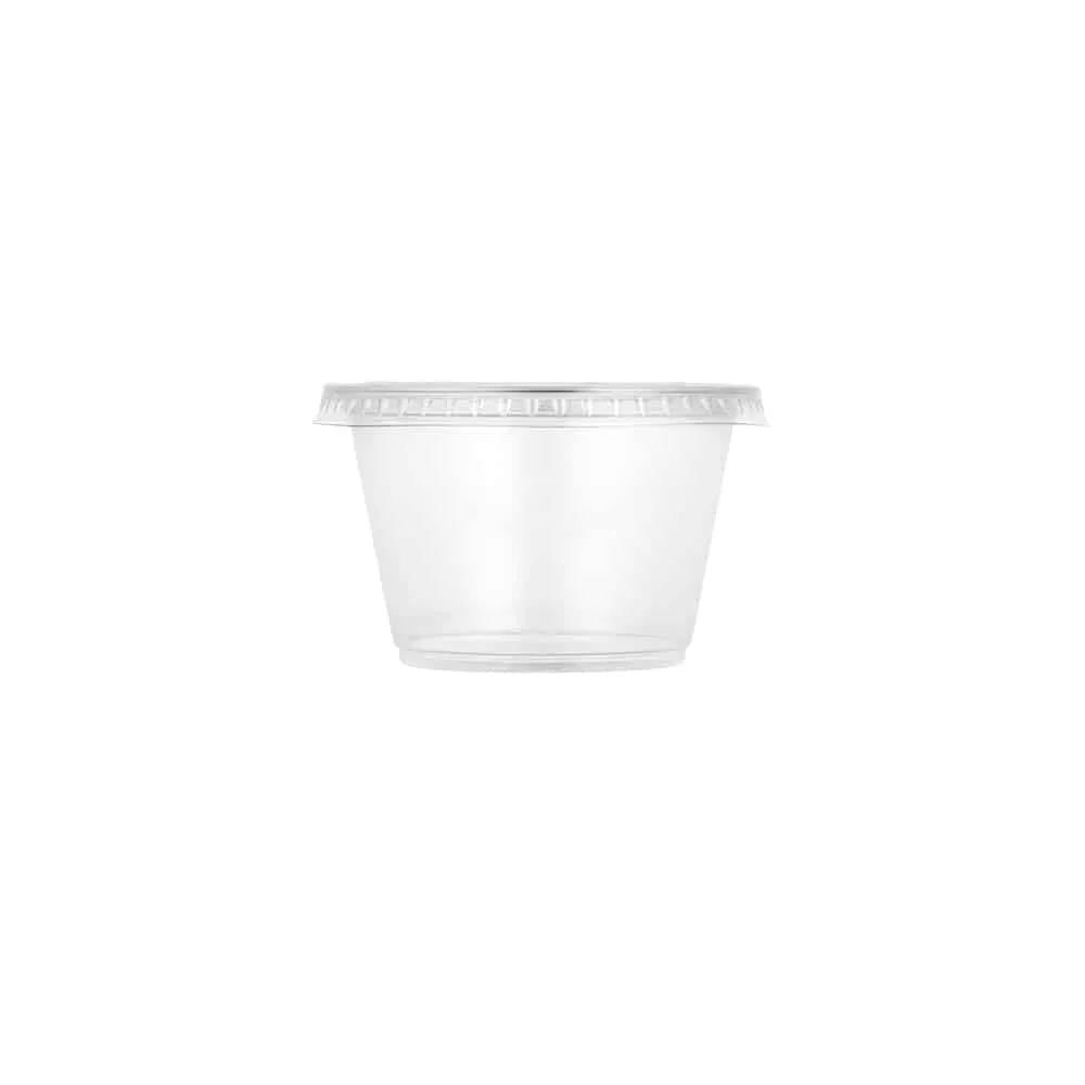 Premium Plastic Portion Cup<br/>Size Options: 2oz Portion Cup, 4oz Portion Cup, and 5.5oz Portion Cup