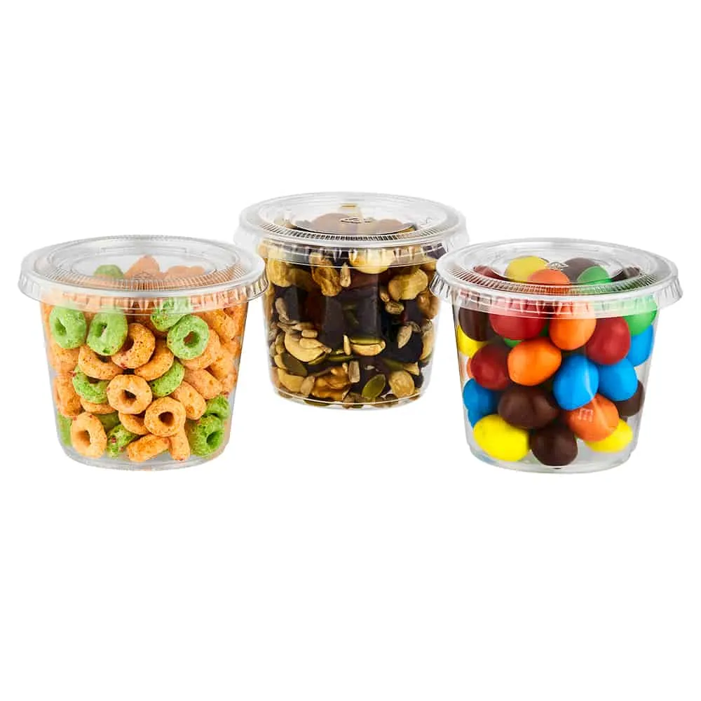 Premium Plastic Portion Cup<br/>Size Options: 2oz Portion Cup, 4oz Portion Cup, and 5.5oz Portion Cup