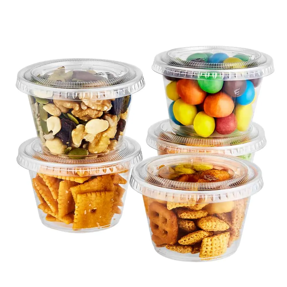 Premium Plastic Portion Cup<br/>Size Options: 2oz Portion Cup, 4oz Portion Cup, and 5.5oz Portion Cup