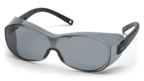 Pyramex S3520SJ OTS Black Safety Glasses W/ Gray Lens (12 each)