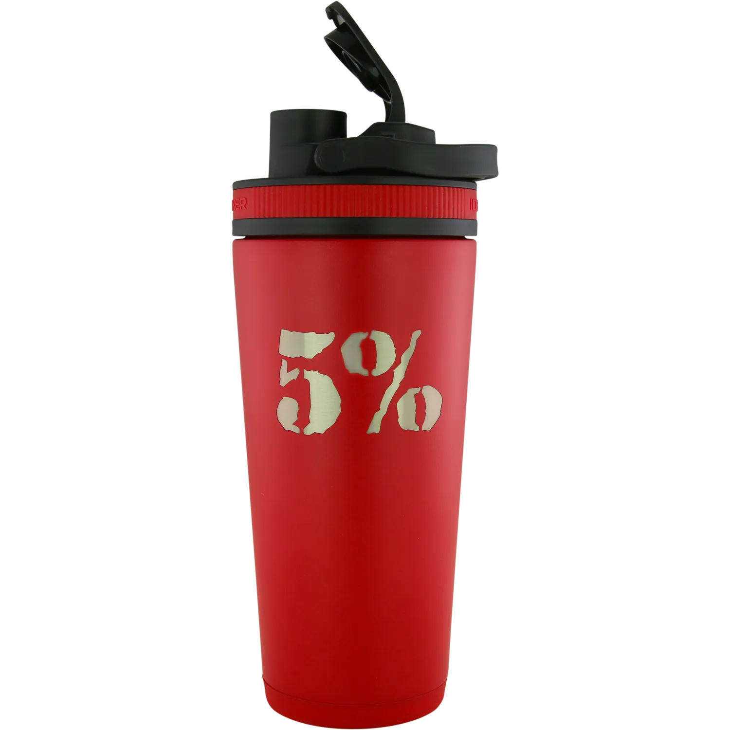 Red 26oz Vacuum-Insulated Ice Shaker Cup