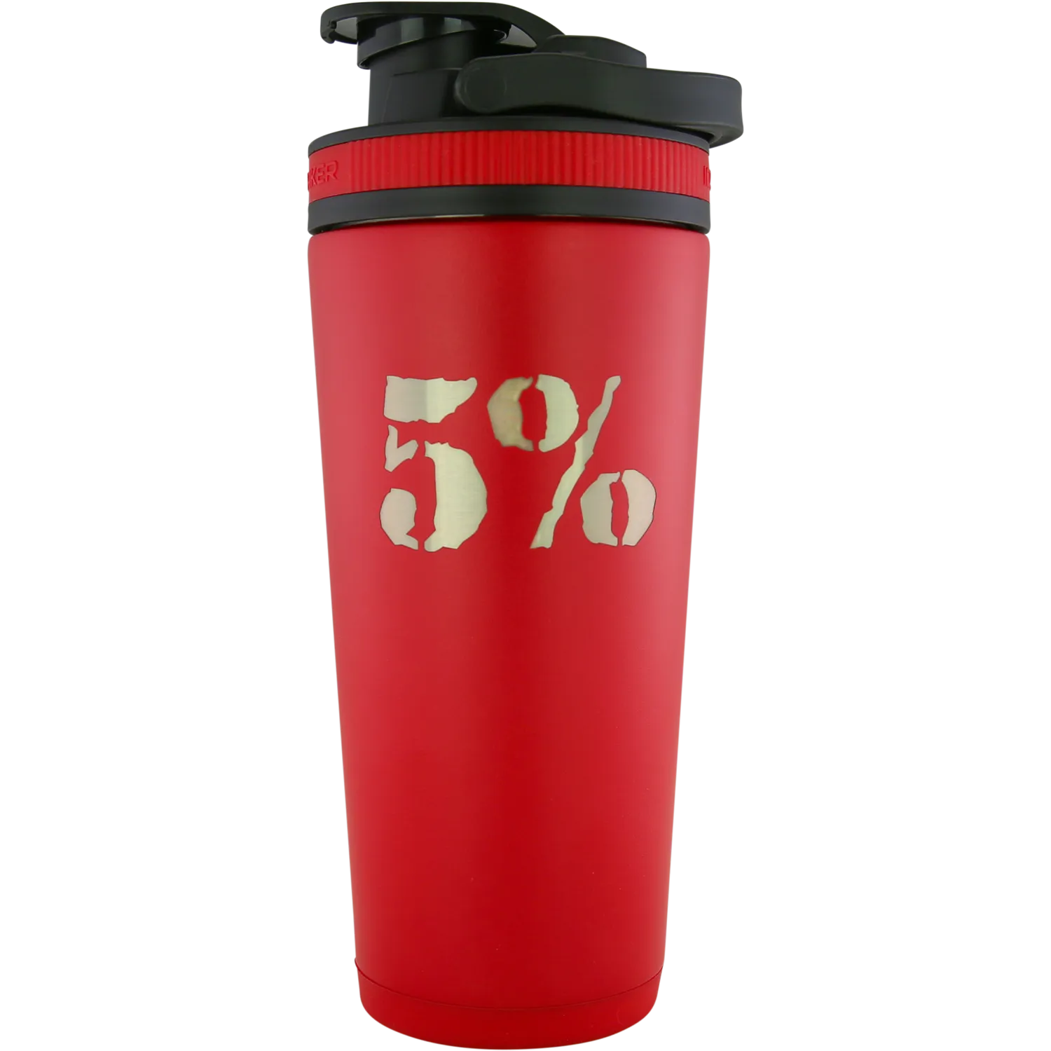 Red 26oz Vacuum-Insulated Ice Shaker Cup