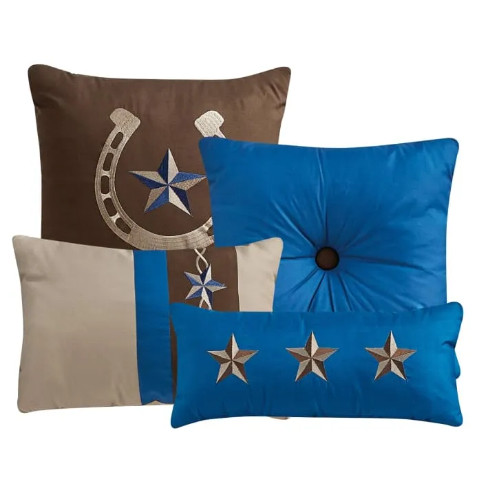 Rustic Western Horseshoe Star Comforter