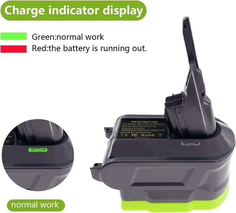 Ryobi to Dyson Battery Adapter