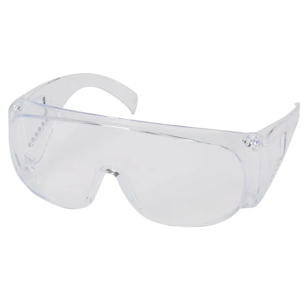 SAFETY WORKS Over-the-Glass Clear Safety Glasses