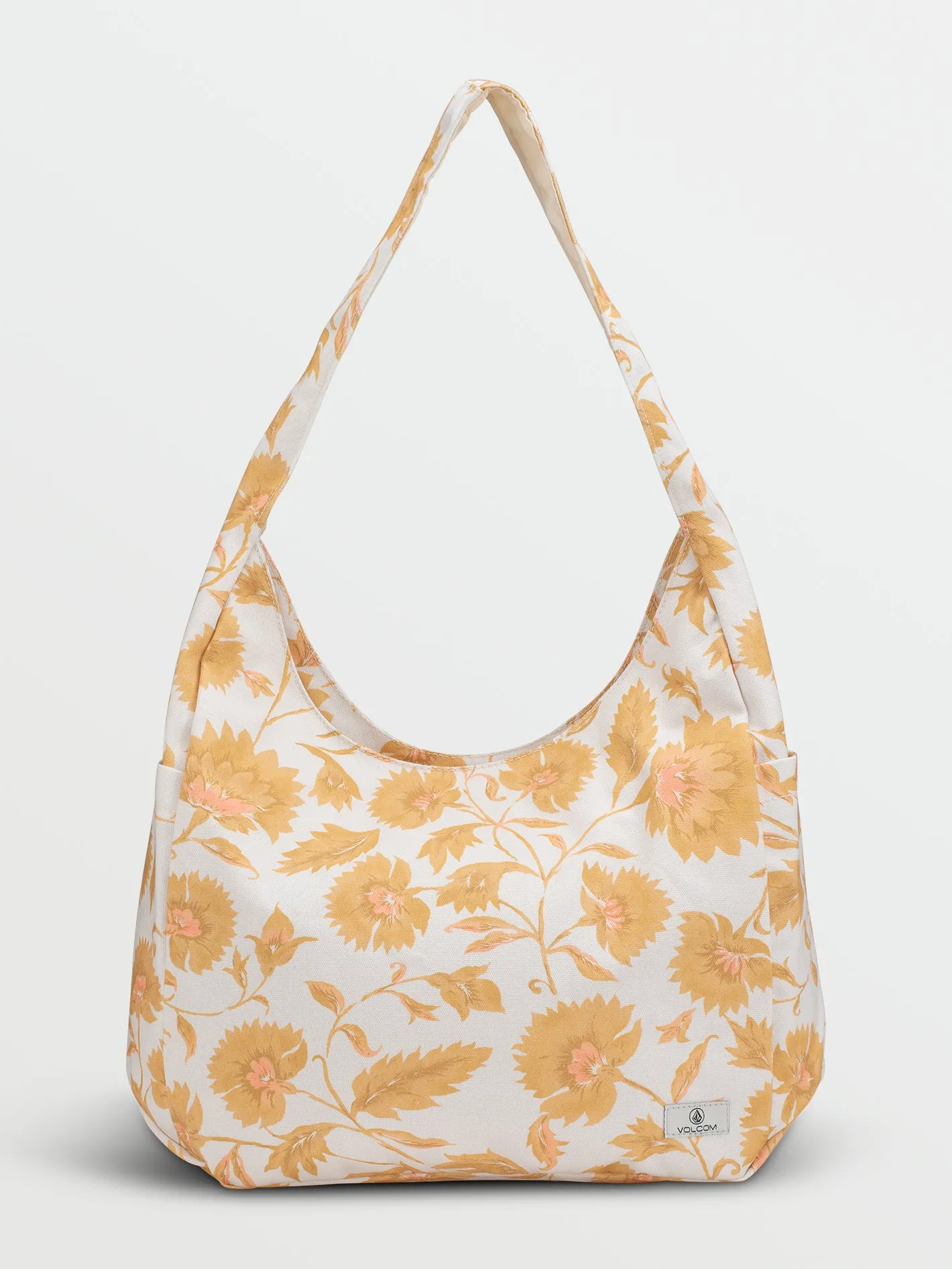 Schoolyard Canvas Hobo Tote - Dust Gold