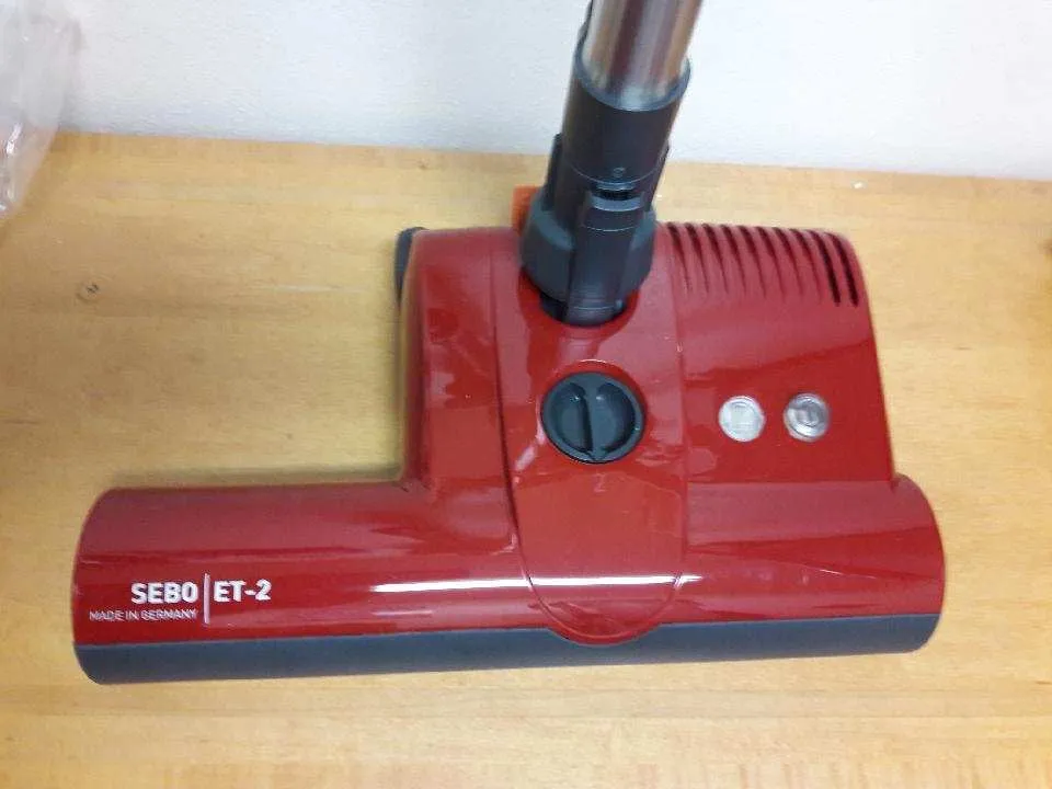 SEBO 9250AM ET-2 Power Head For D4 W/ ET-2 Overprint RED