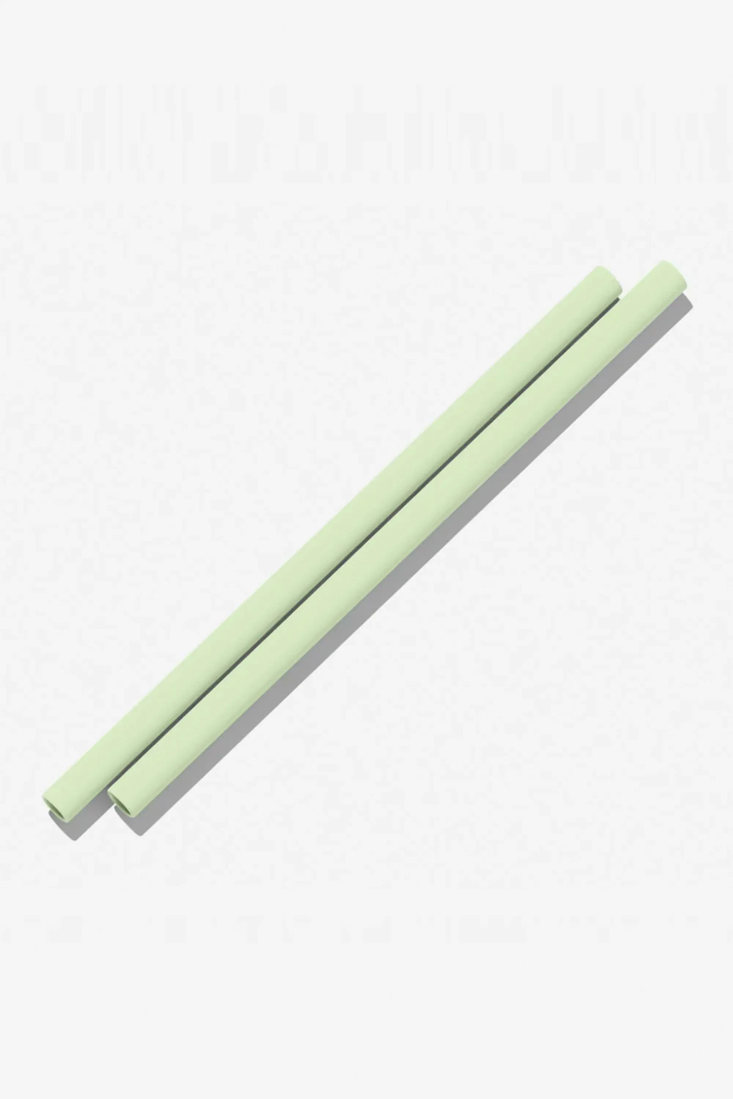 Silicone Straws 2 Pack (Matcha)