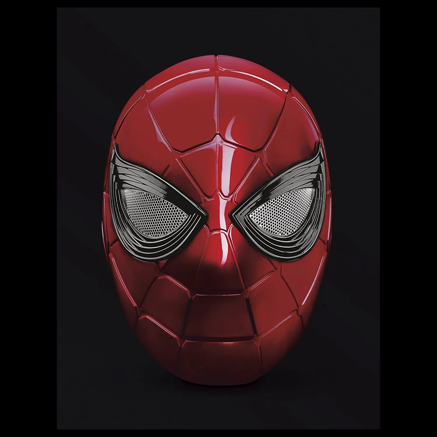 Spider-Man Marvel Legends Series Iron Spider Electronic Helmet with Glowing Eyes, 6 Light Settings and Adjustable Fit