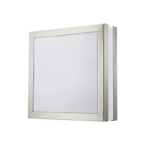 Square Silver Ceiling Light