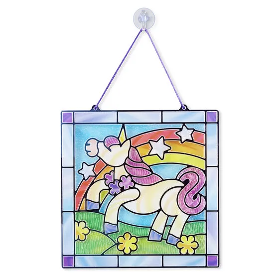 Stained Glass Unicorn