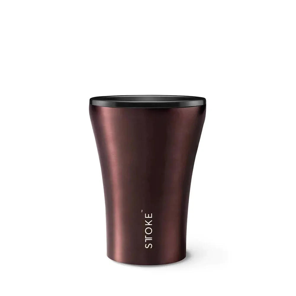 Sttoke 8oz (227ml) Shatterproof, Ceramic, Insulated, Reusable Cup