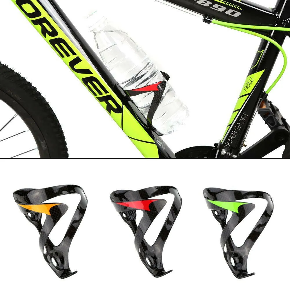 Super Light Bike Bicycle Carbon Fiber Glossy Water Bottle Holder Cage