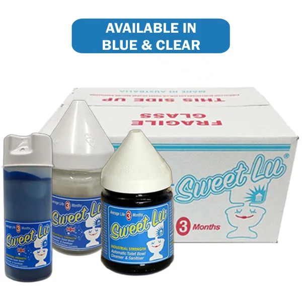 Sweet Lu Automatic Toilet Bowl Cleaner Blue or Clear