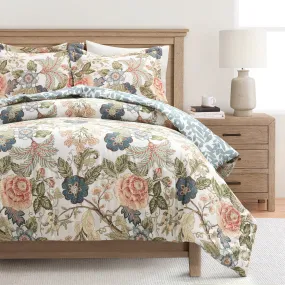 Sydney Floral Comforter 3 Piece Set