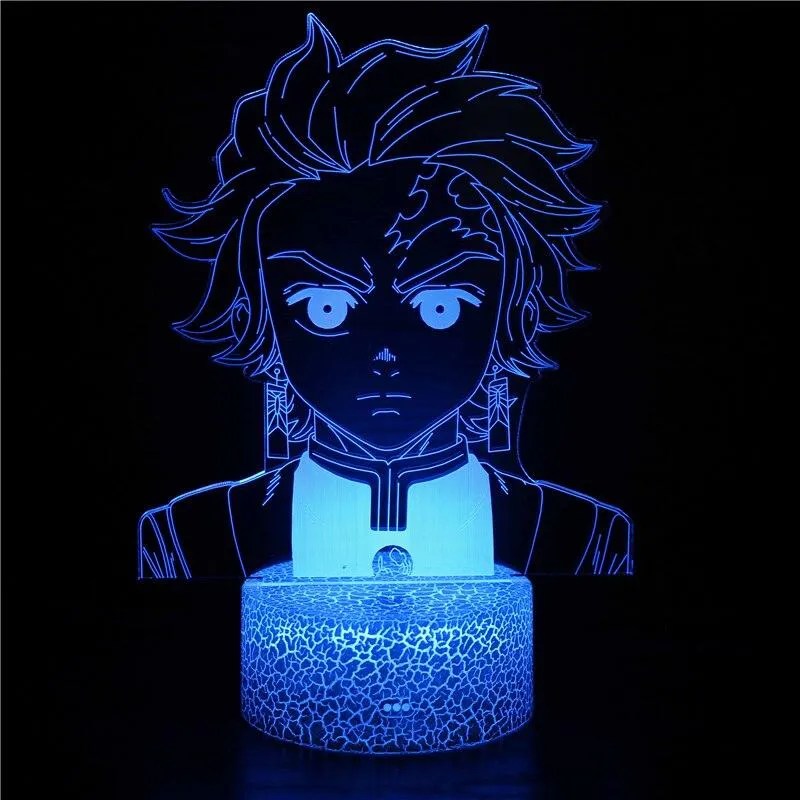 Tanjiro Nezuko Inosuke Cartoon Character 3D Night Light