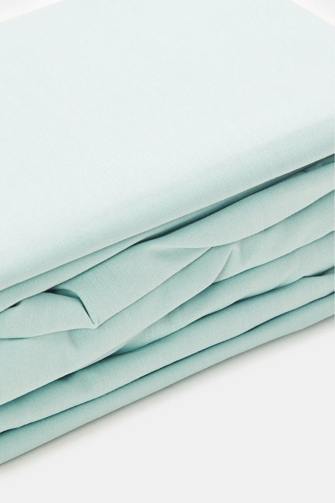 Teal Solid Fitted Sheet (King Size)