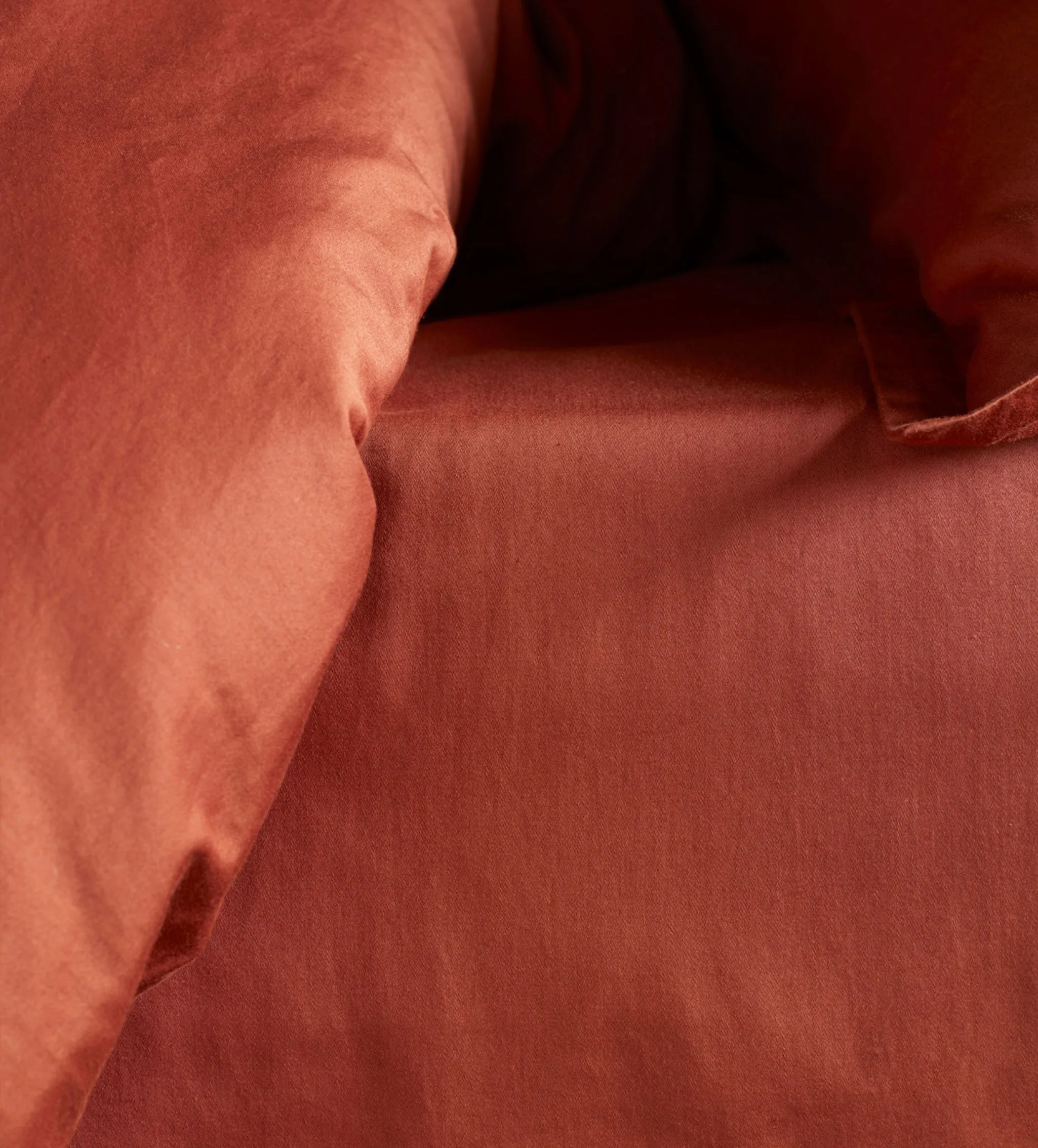 Terracotta Super Soft 100% Cotton Fitted Sheet