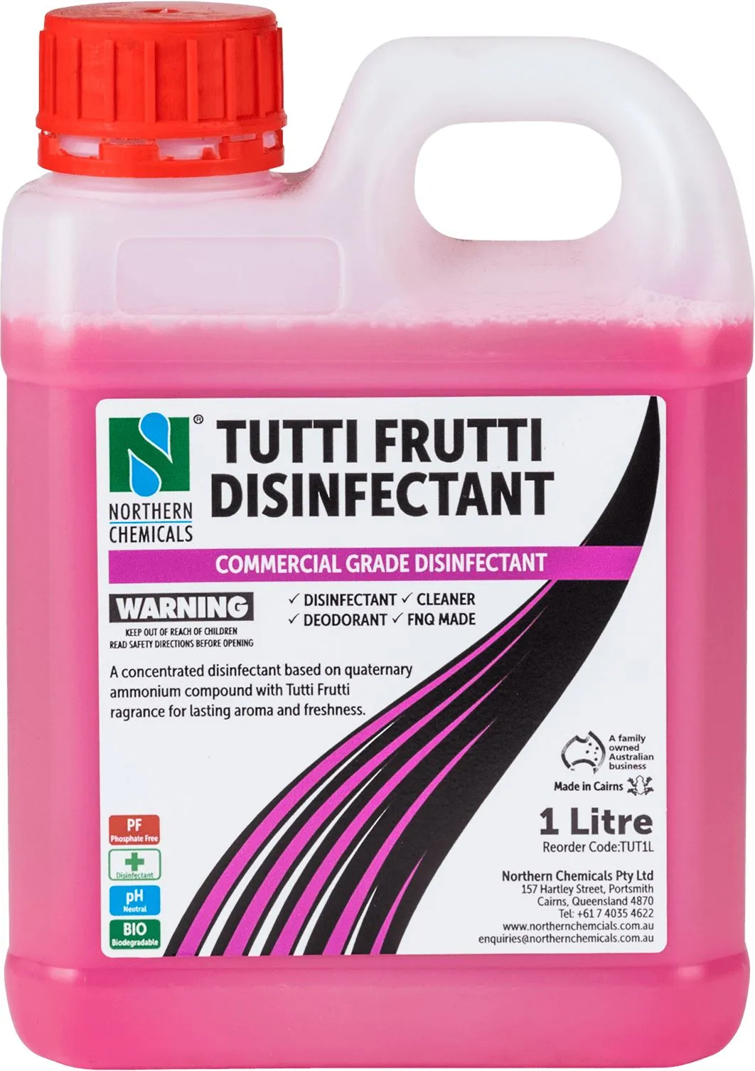 Test utti Frutti Disinfectant mod