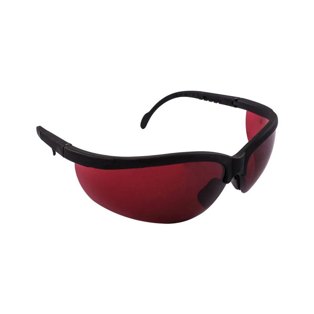 TORK CRAFT SAFETY EYEWEAR GLASSES RED LENS