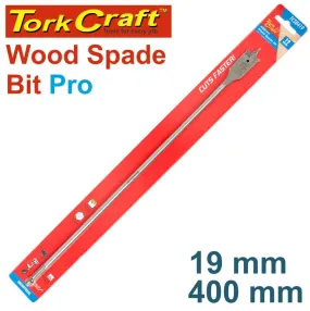 Tork Craft Spade Bit Pro Series 19Mm X 400Mm