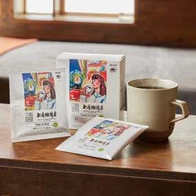 UCC Drip Coffee Time to Bed Blend - Single Serve Ueshima Coffee Shop 5 Bags - Non-Caffeine