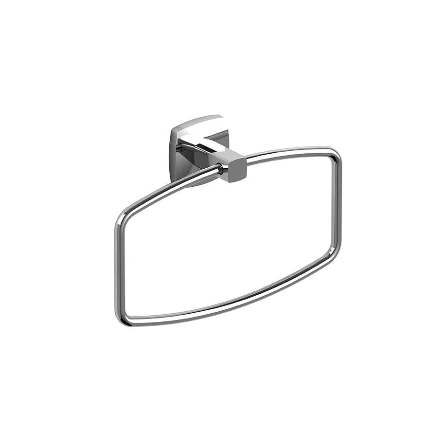 Venty Chrome Towel Ring