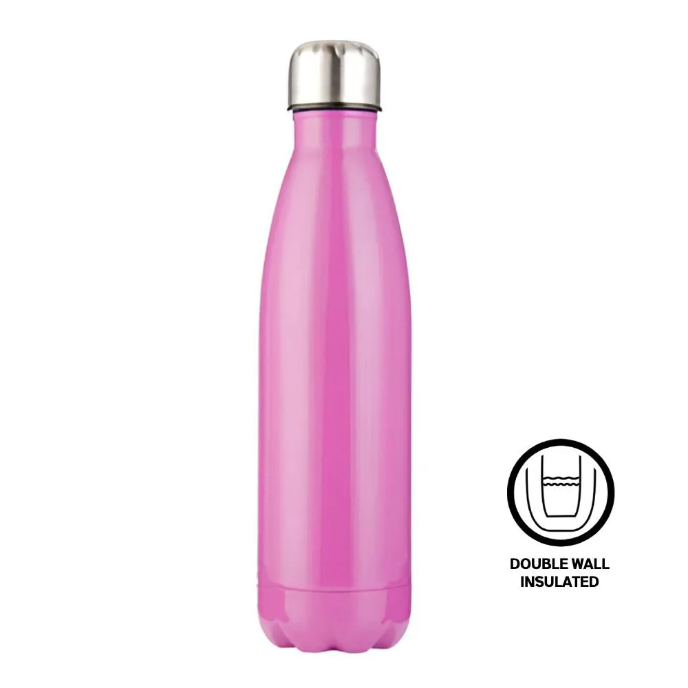 Water Bottles - ENGRAVABLE - COLOURED - Bowling - 500ml - PURPLE