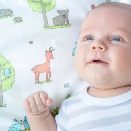 Weegoamigo Fitted Cot Sheet - Forest Friends