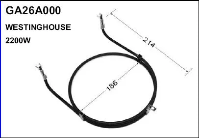 Westinghouse, Chef, Simpson 2200Watt Fan Forced Oven Element - Part # 85801220045065