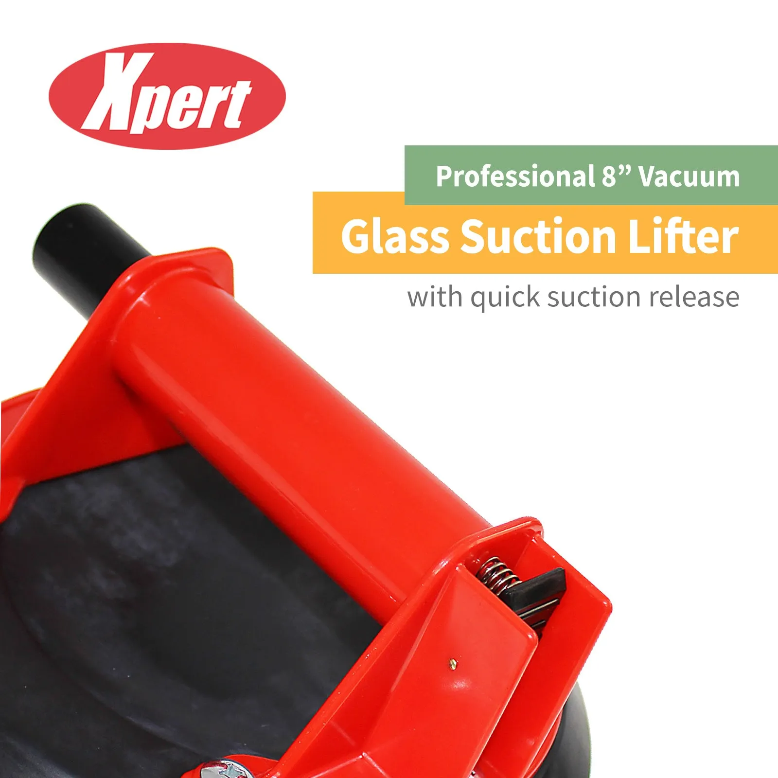 Xpert 8" Vacuum Glass Suction Lifter