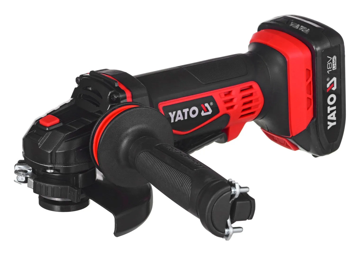 Yato Yt-82826 Angle Grinder 125 Mm 18 V Black, Red